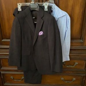 Boys suit and Joseph abboud shirt